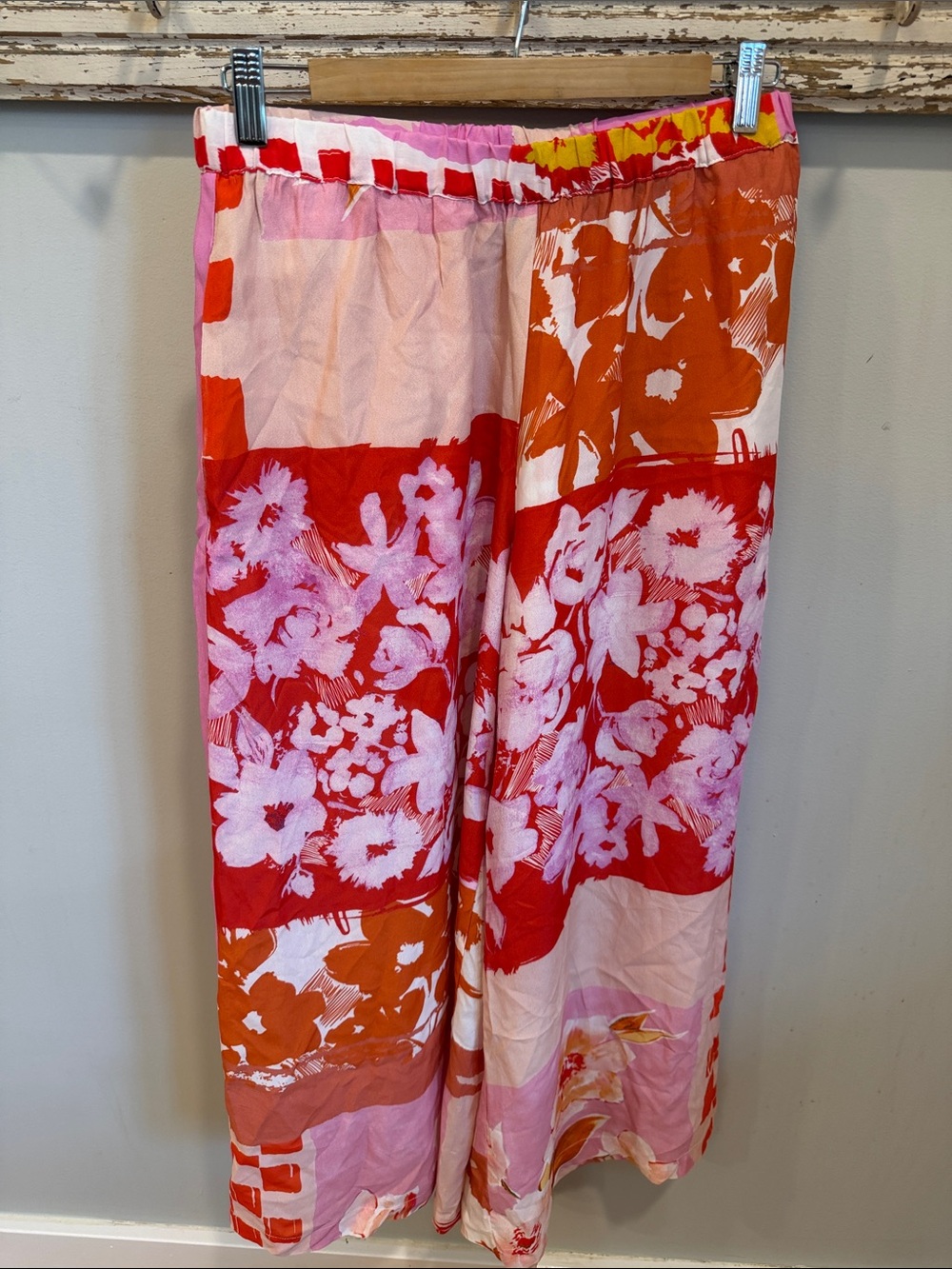 Alembika Palazzo Pant Pockets Lagenlook